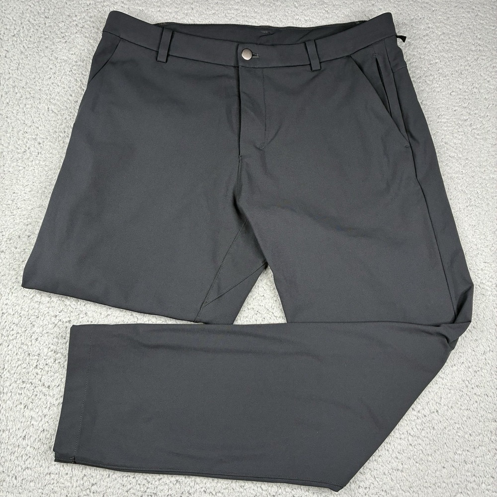 Lululemon ABC Classic Fit Pants Men's 34x30 Gray Warpstreme Performance Chino